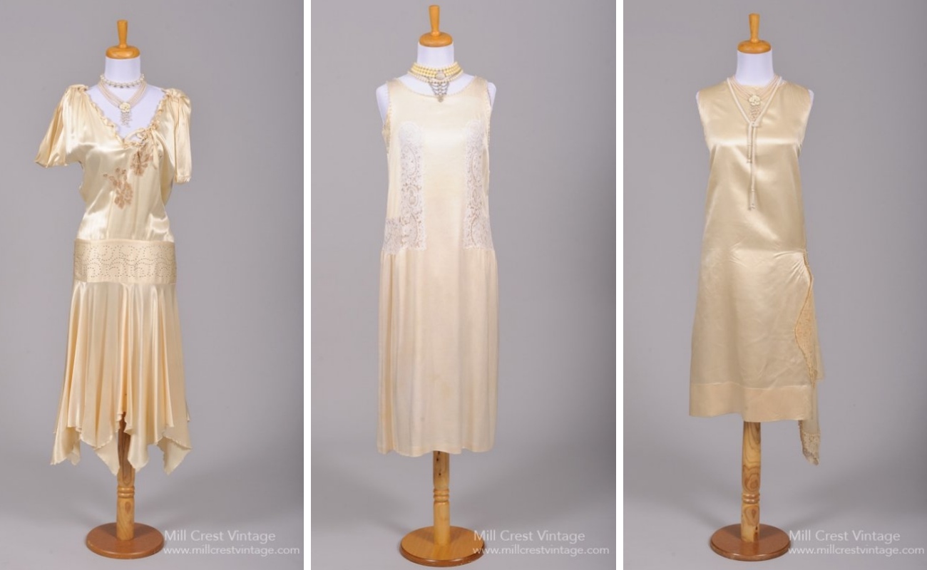 Art Deco Vintage Wedding Dresses from Mill Crest Vintage
