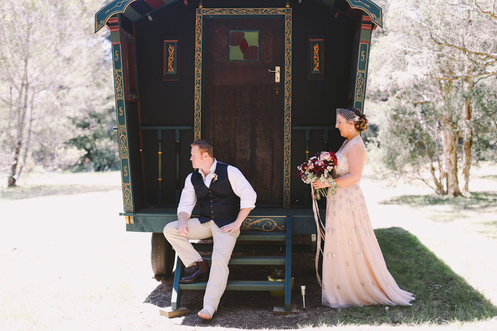 First look - An Enchanting Montrose Berry Farm Wedding from Lara Hotz Photography