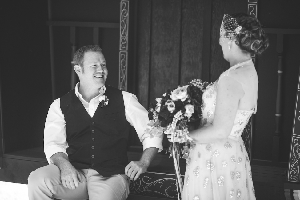 First Look - An Enchanting Montrose Berry Farm Wedding from Lara Hotz Photography