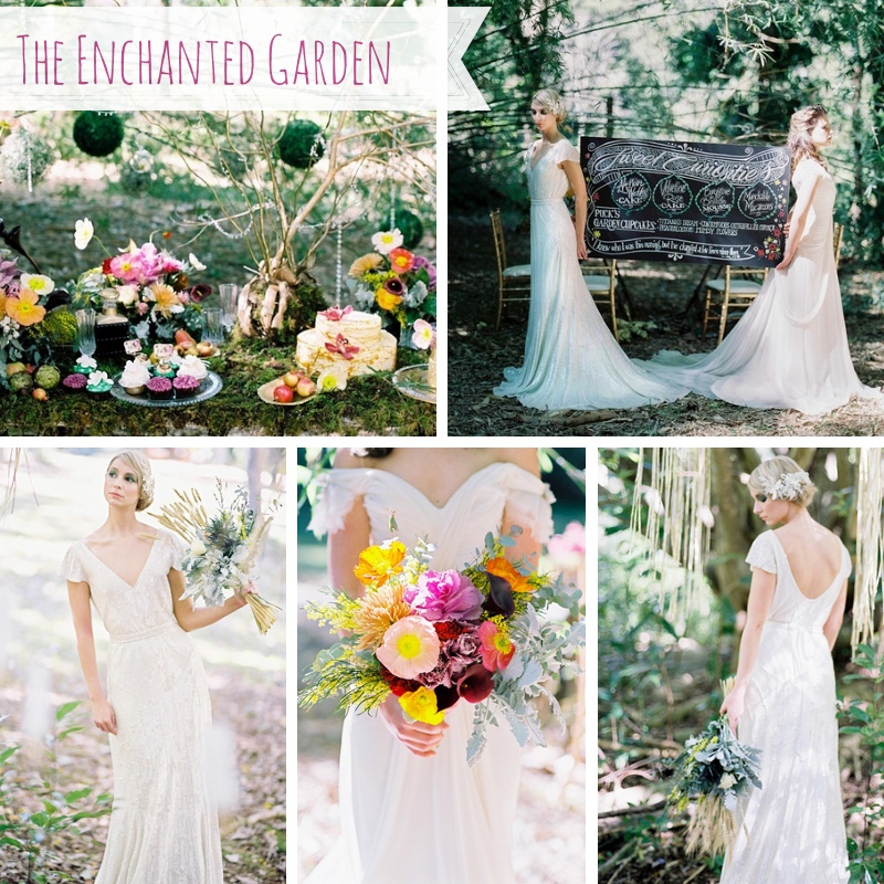 The Enchanted Garden Wedding Inspiration Shoot from Josie Richardson