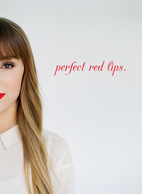 How to get The Perfect Red Lips
