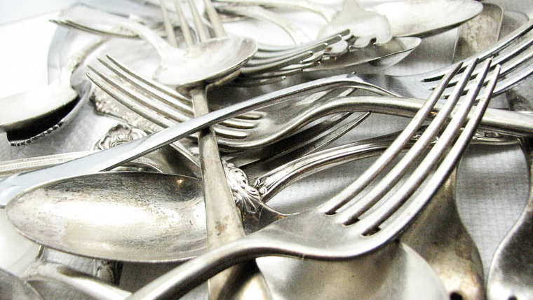 Vintage Silverware for Gifts from Dazzling Dezignz