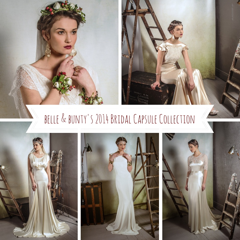 The New Bridal Capsule Collection for 2014 from Belle & Bunty