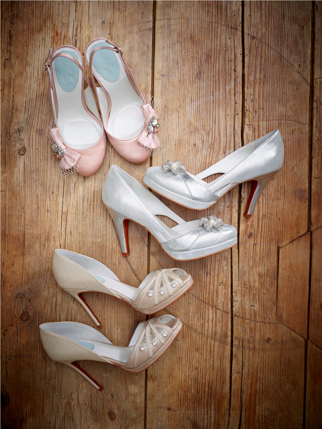 Bridal Shoes from Merle & Morris