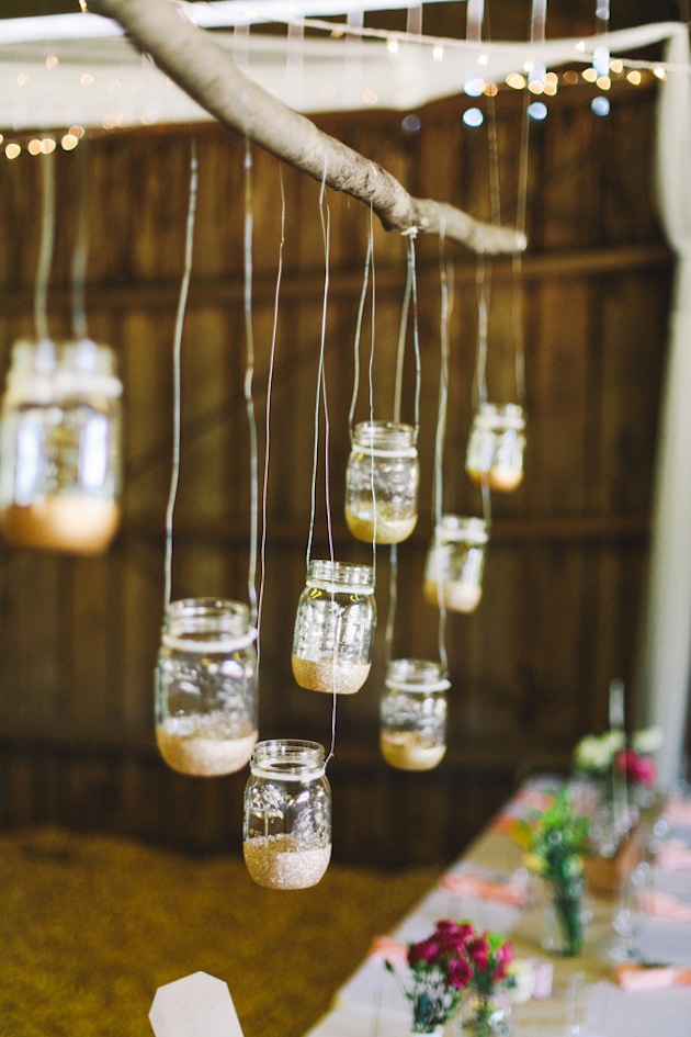 20 Reception Lighting Ideas - Mason Jars
