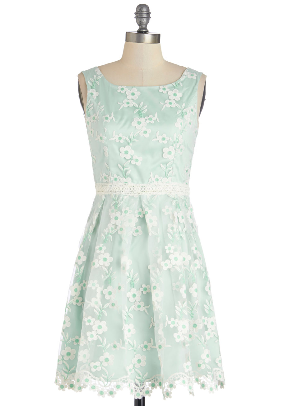 Mint for the Stage Dress