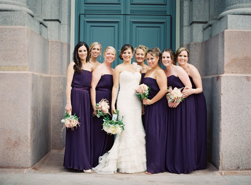 Beautiful Bridesmaids Trends - Pleats