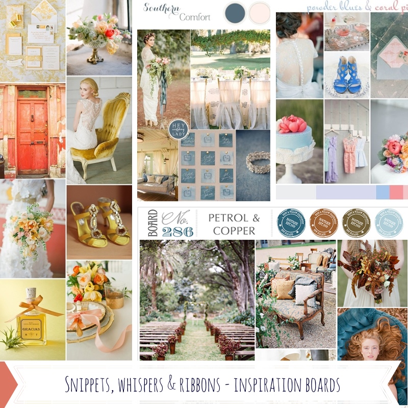 Snippets, Whispers & Ribbons - Inspiration Boards