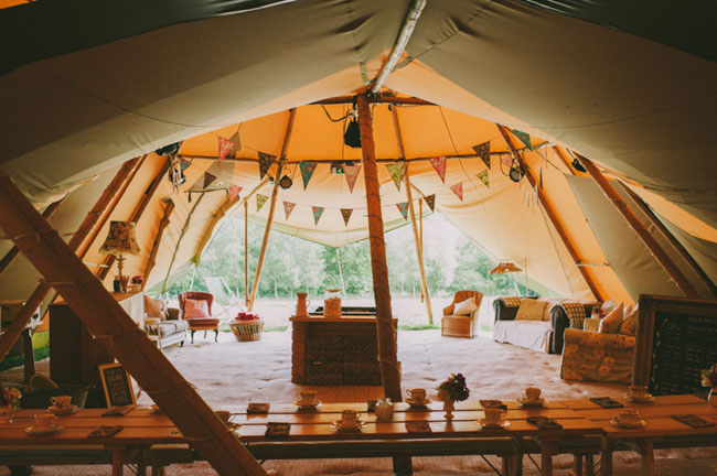 Glamping Inspired Tablescape