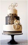 Deliciously Decadent Art Deco Wedding Cakes Chic Vintage Brides