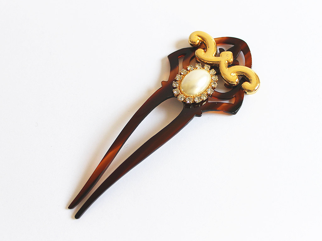 Art Nouveau Tortoiseshell Comb by Aristocrafts