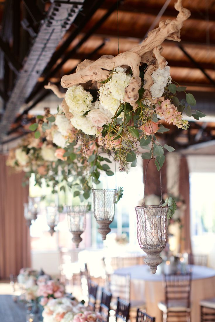 Snippets, Whispers & Ribbons - Hanging Centrepiece and Lighting