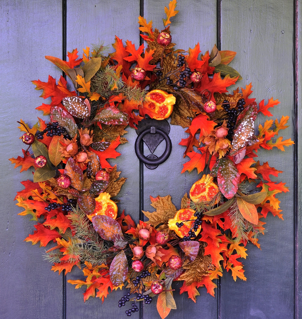 Stunning Autumn Wedding Wreath