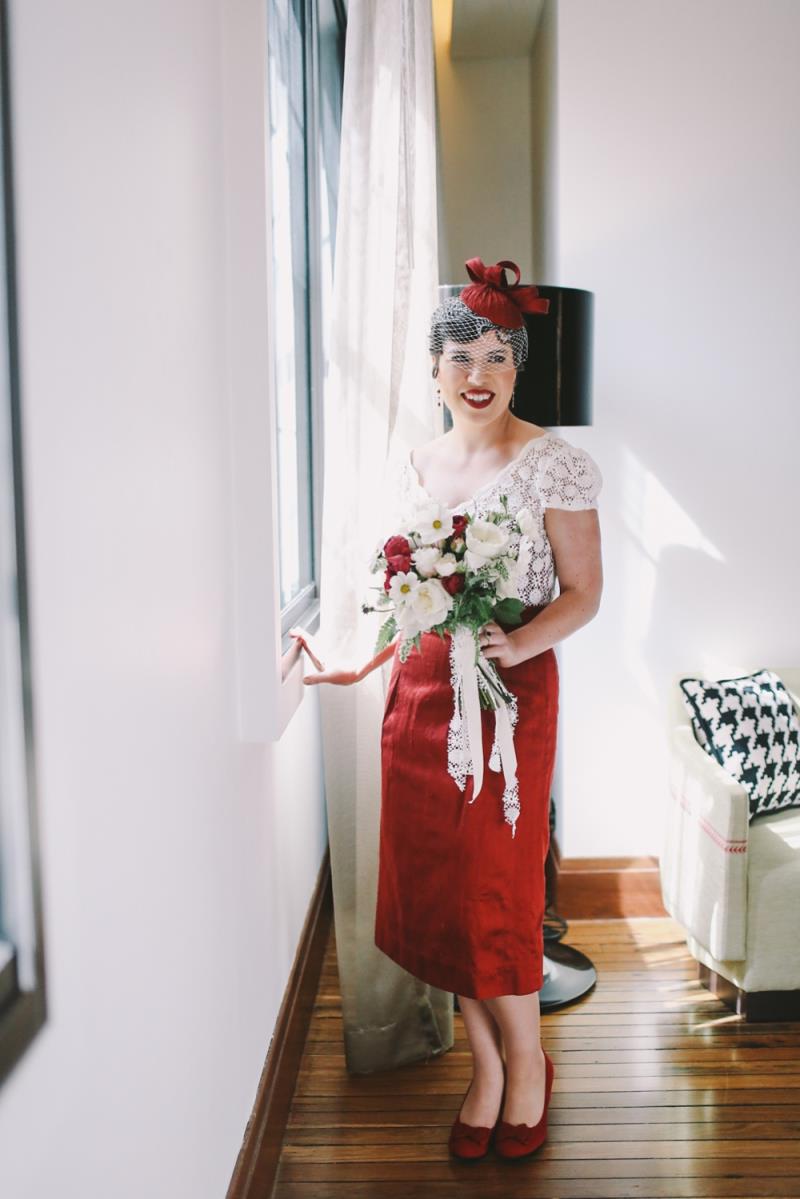 A Bold & Beautiful Vintage Inspired Wedding from Lara Hotz Photography