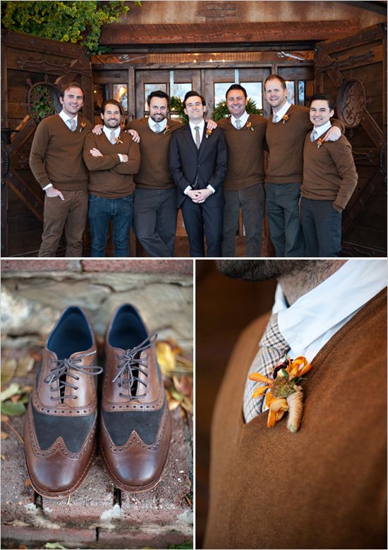 10 Ways to Style Your Groom Vintage - Brogues