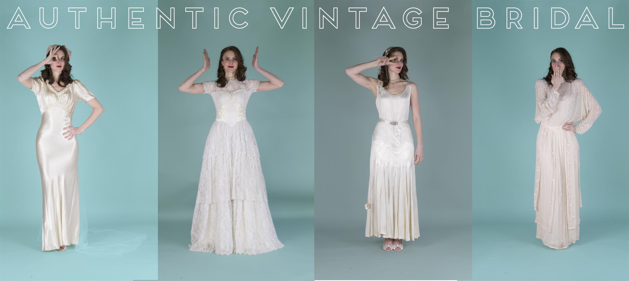 Dreamy Vintage Wedding Dresses from Authentic Vintage Bridal ...