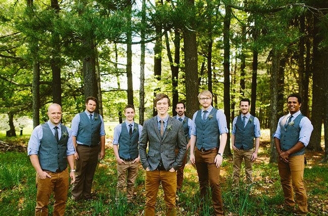 10 Ways to Style Your Groom Vintage - A Waistcoat