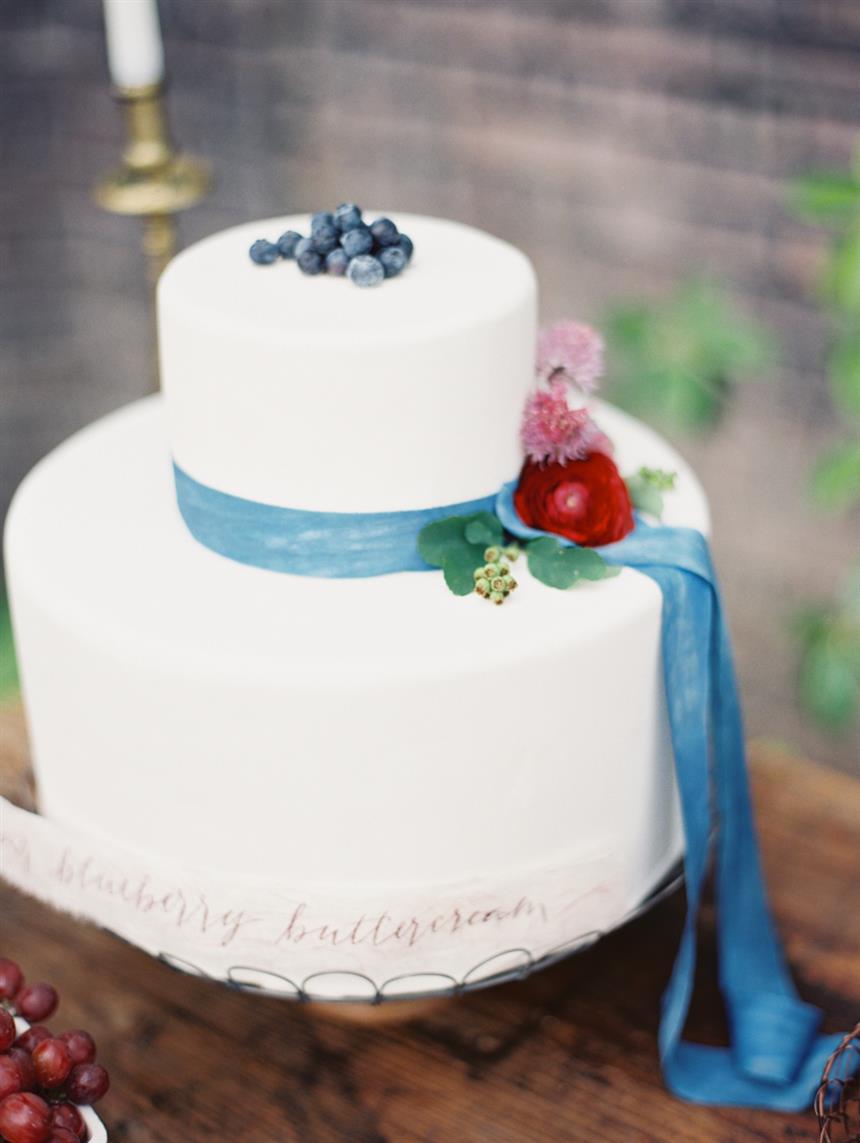 Wedding Cake - "The Secret Garden" A Romantic Garden Wedding Inspiration Shoot