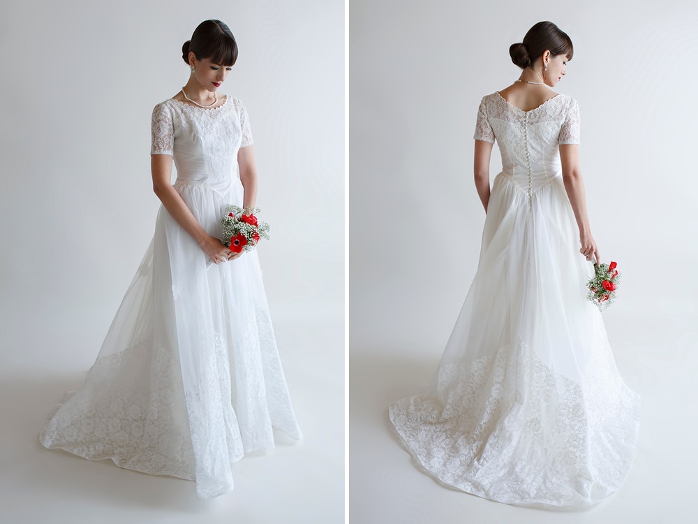 Beloved Vintage Bridal - The Grace Wedding Dress