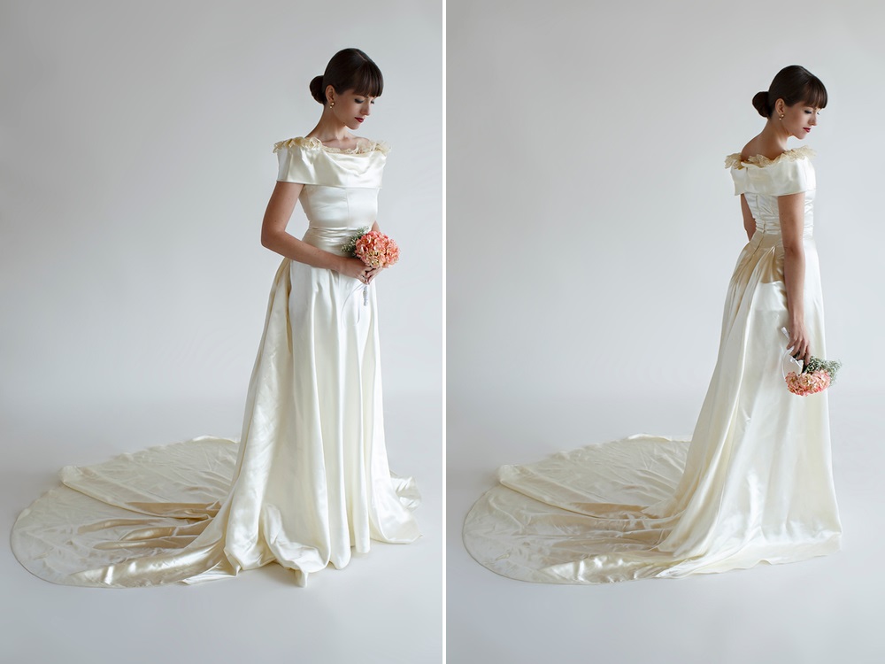 Beloved Vintage Bridal - The Evelyn Wedding Dress