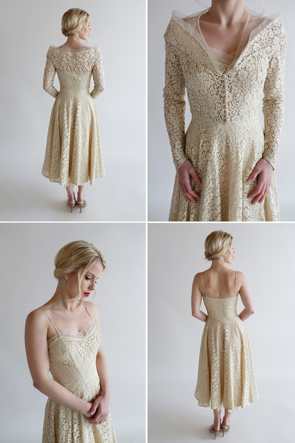 Beloved Vintage Bridal - The Lillian Wedding Dress 