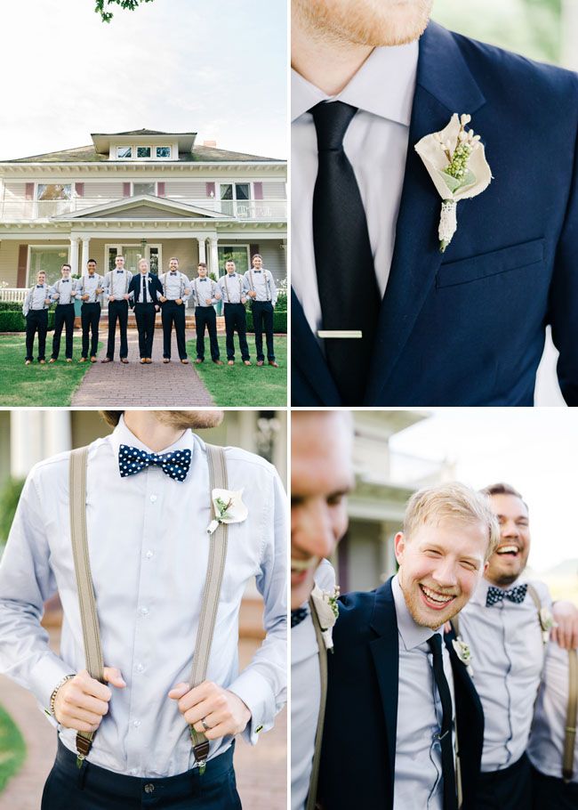10 Ways to Style Your Groom Vintage - Braces