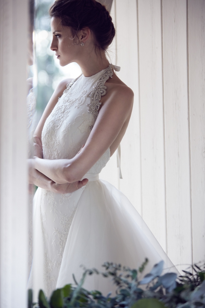 KWH BESPOKE Wedding Dress Collection - Johanna Halterneck