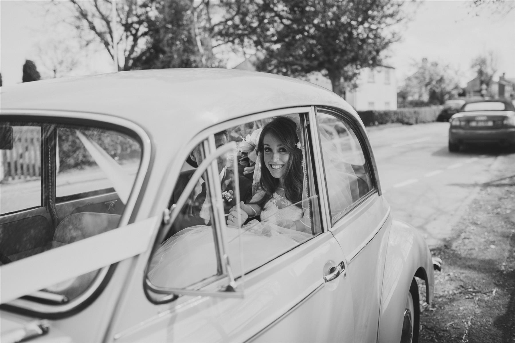 Vintage Morris Minor - A Spring 1960s Inspired Wedding