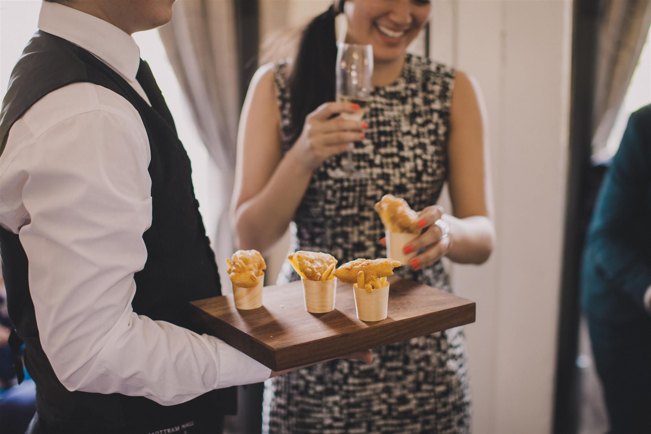 Canapes - A Spring 1960s Inspired Wedding