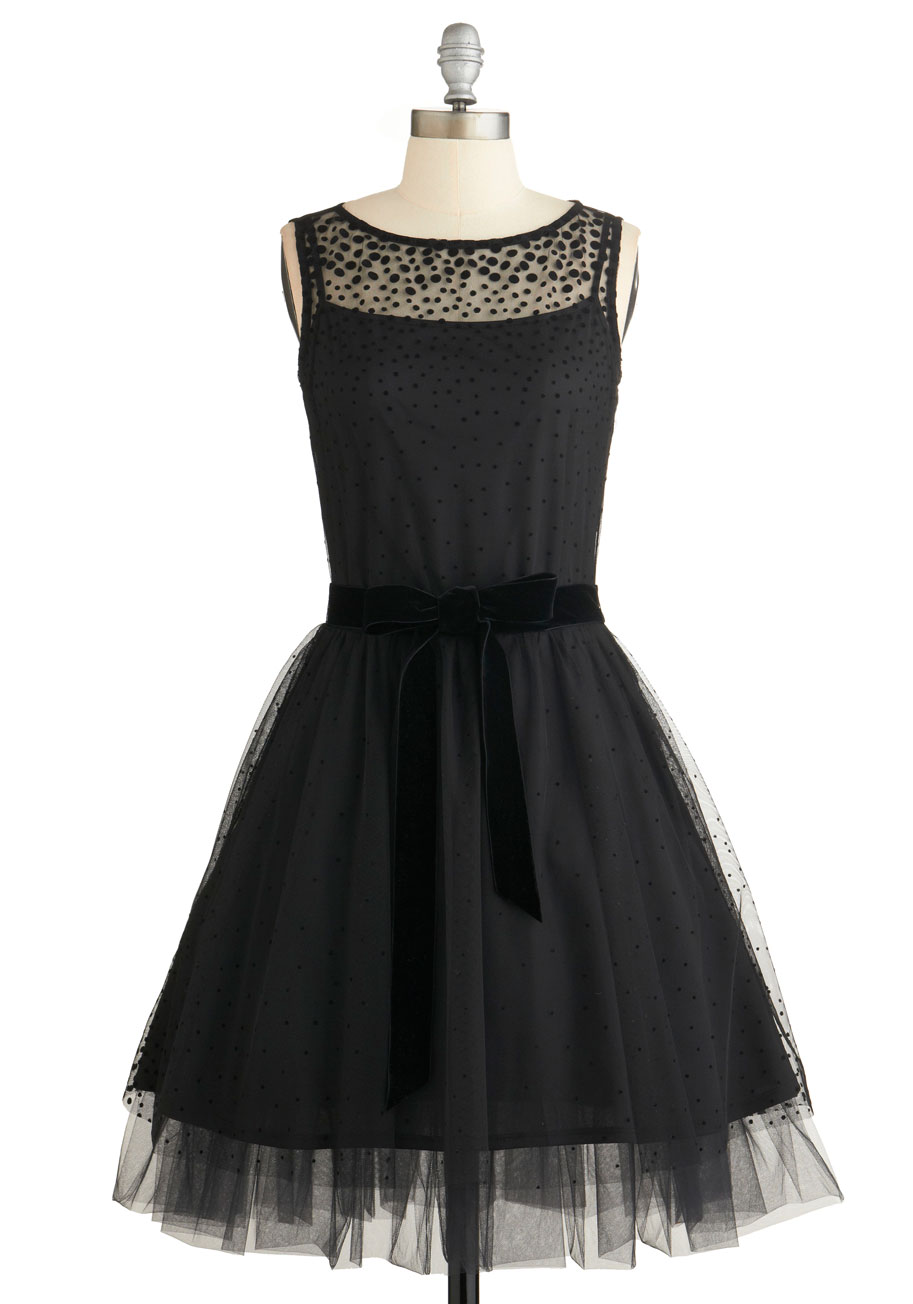 Short Black Bridesmaid Dress