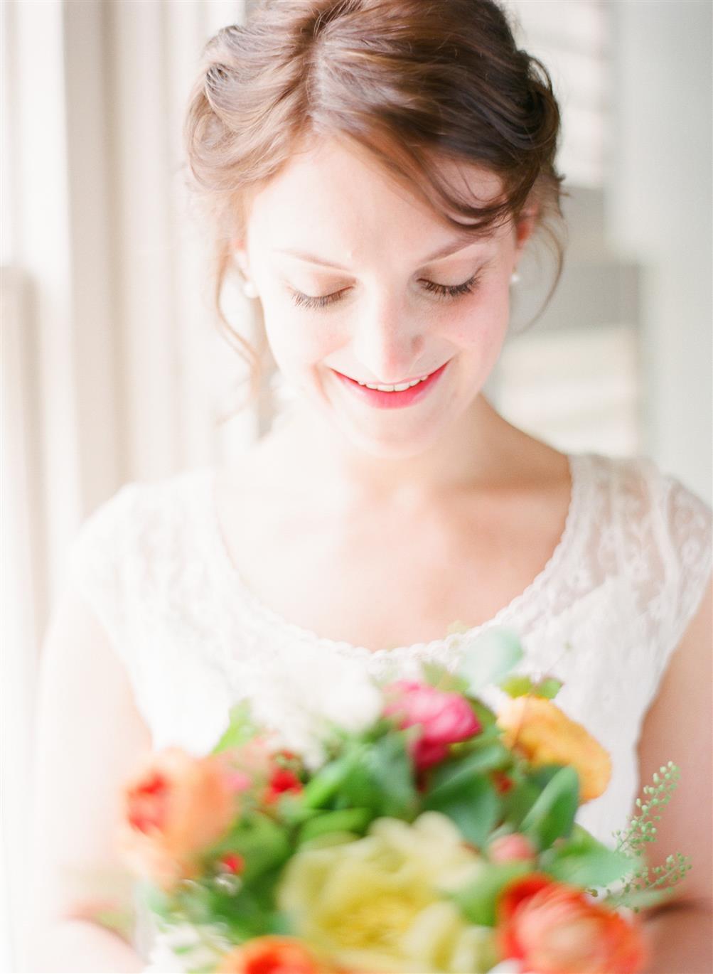 Bride - A 1940s Wedding Dress for a Sweet Early Summer Wedding from Taylor & Porter Photography