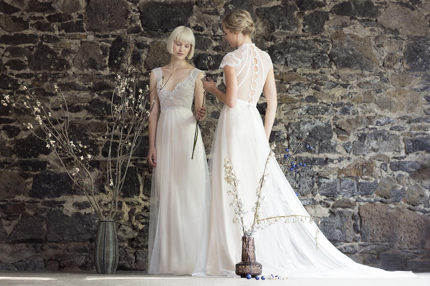 Gwendolynne White - Arielle and Tianna Wedding Dresses