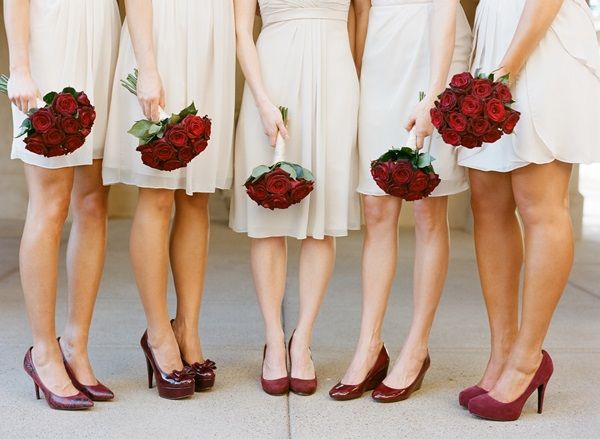 5 Winter Bridesmaids Colours Sure to Wow - Ivory