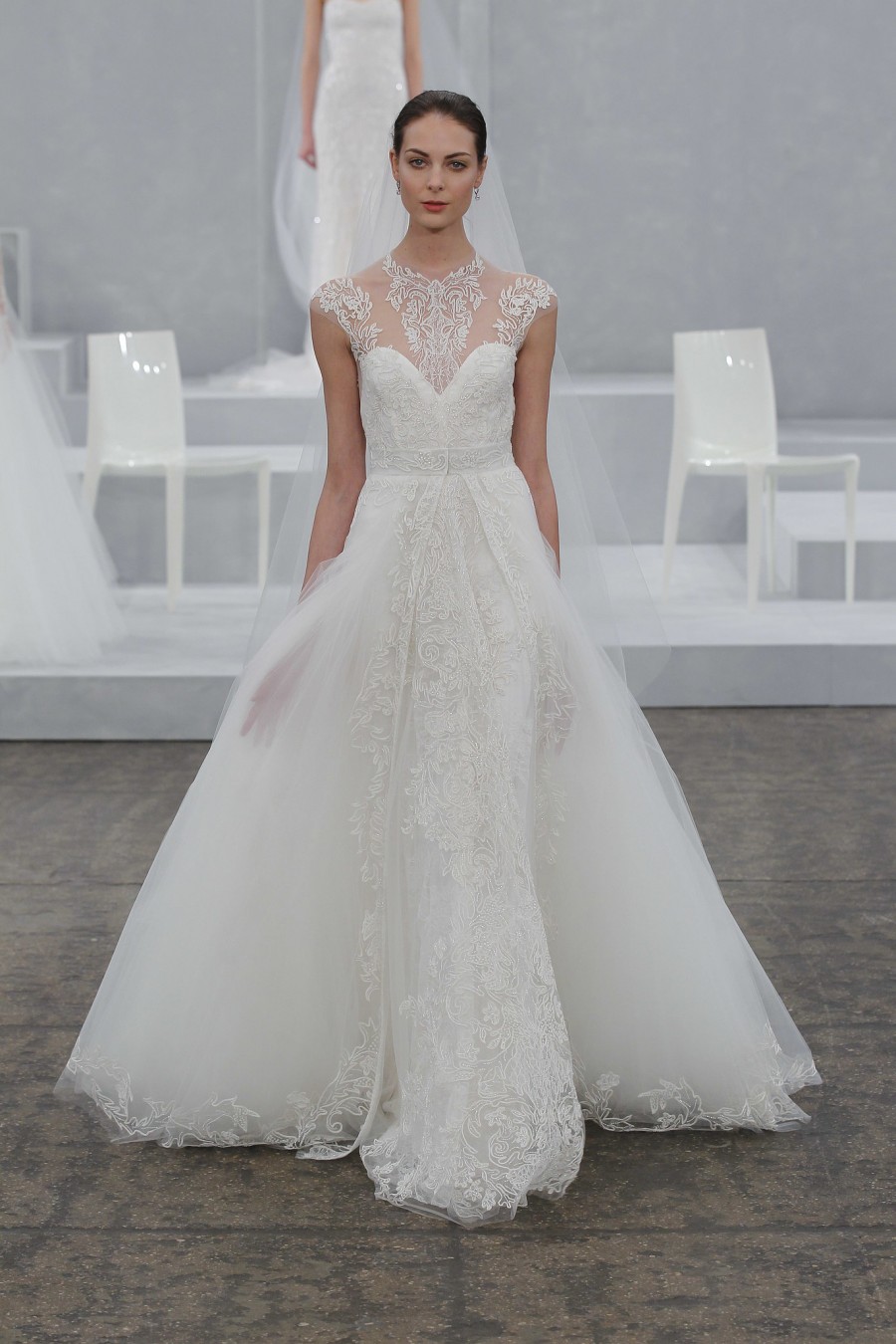 Monique Lhuillier Spring 2015 Wedding Dress