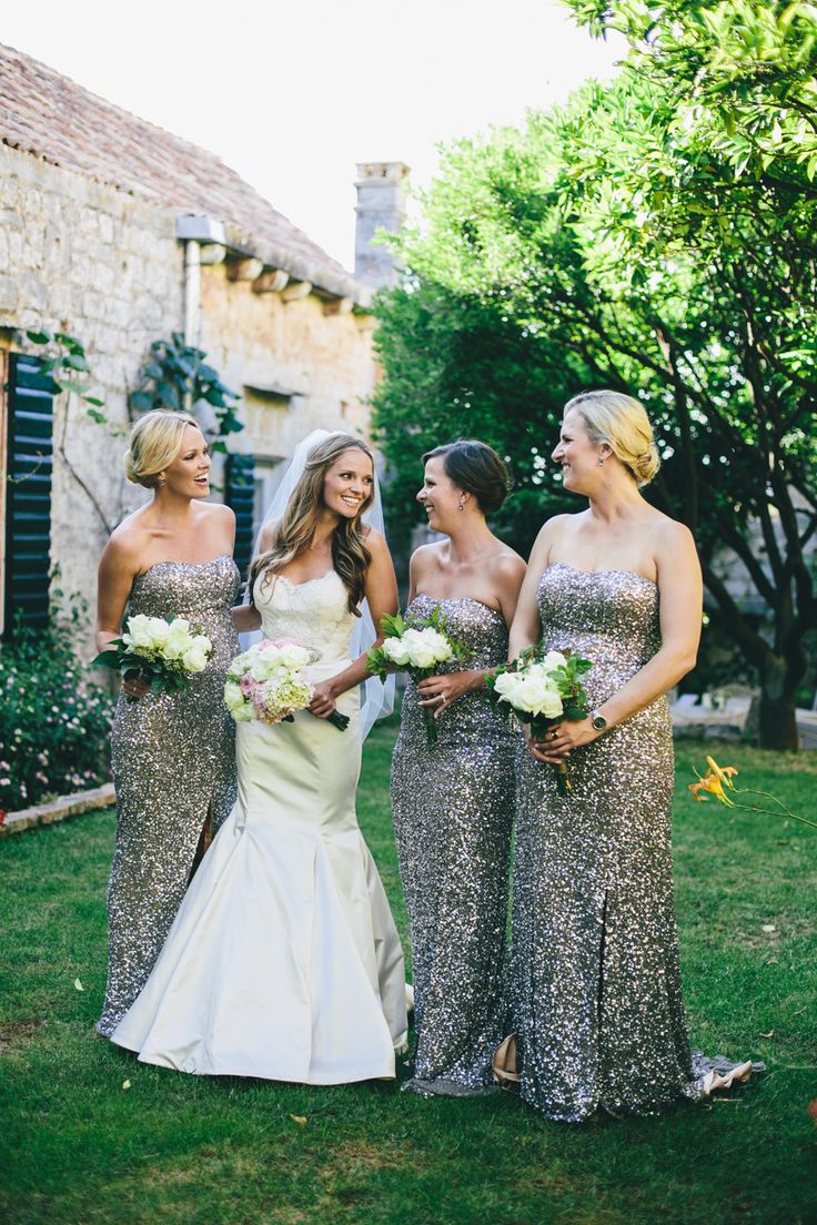 5 Winter Bridesmaids Colours Sure to Wow - Silver