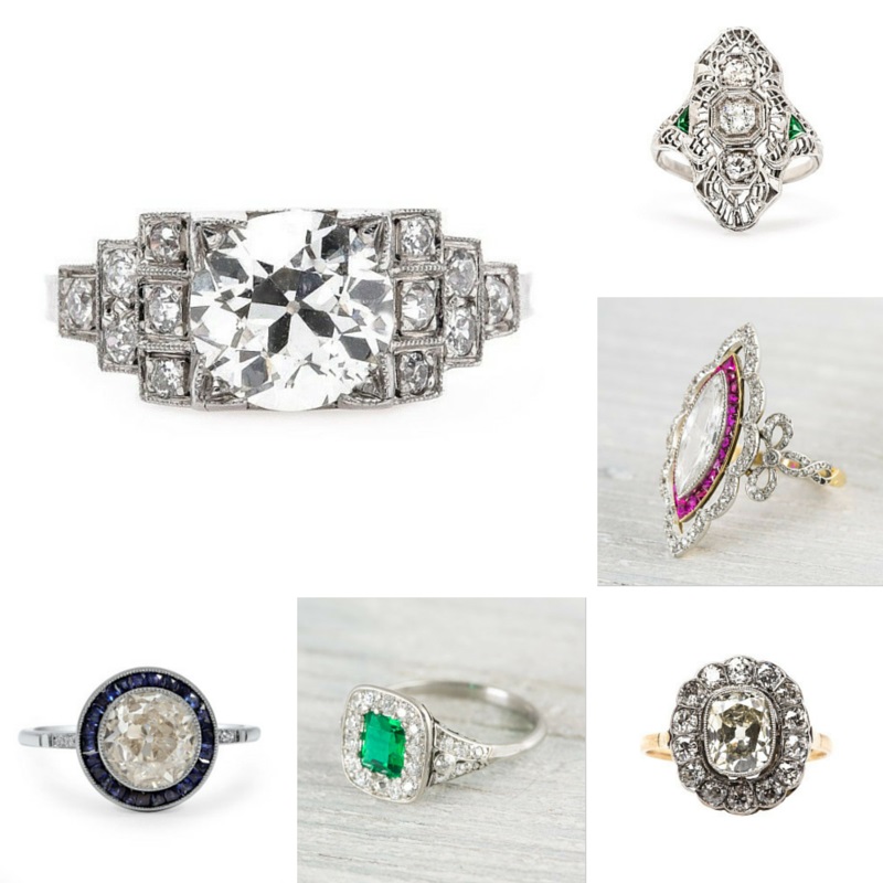 25 Gorgeous Vintage Engagement Rings