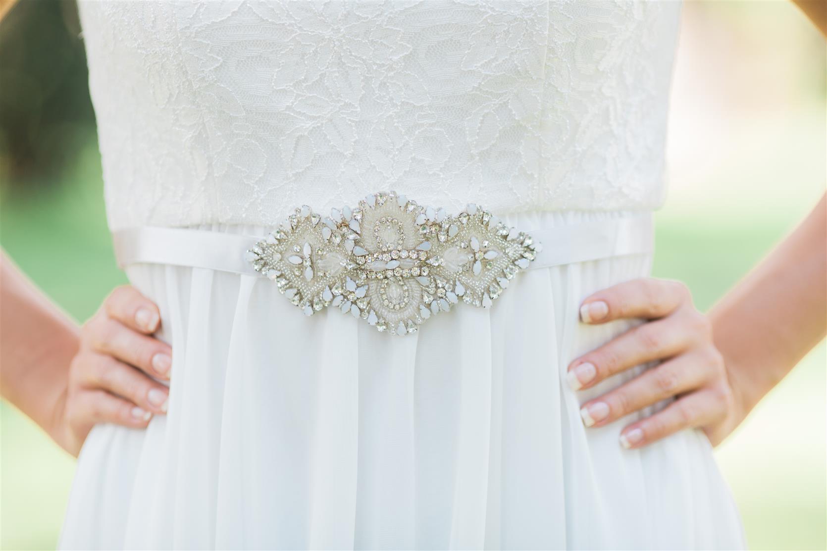 Odile Bridal Sash from Nestina Accessories 2015 Collection