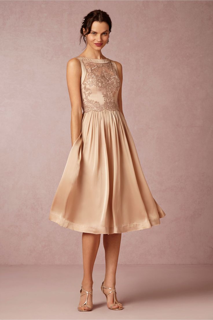 Alma Blush Bridesmaid Dress from BHLDNs Spring 2015 Collection