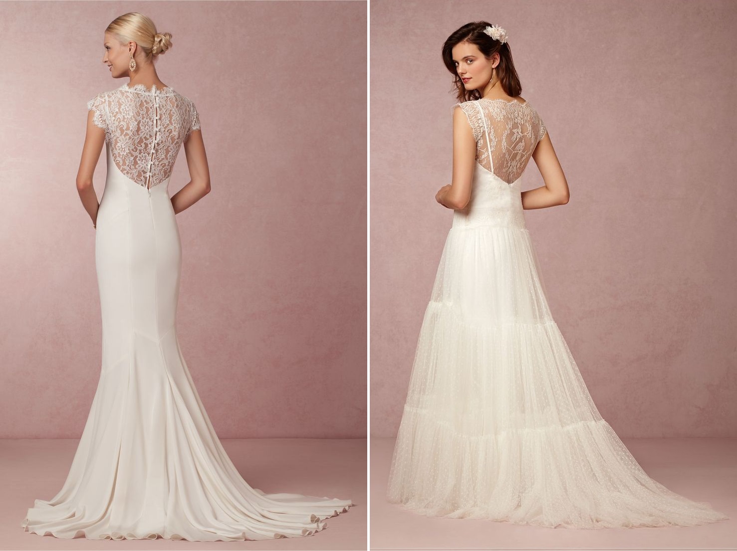 Lauren & Margot Wedding Dresses from BHLDNs Spring 2015 Bridal Collection