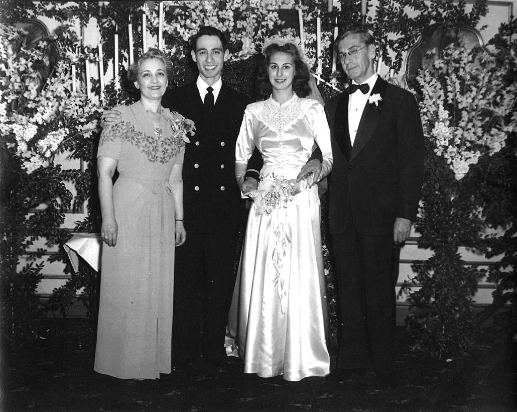 Chic Vintage 1940s Wedding
