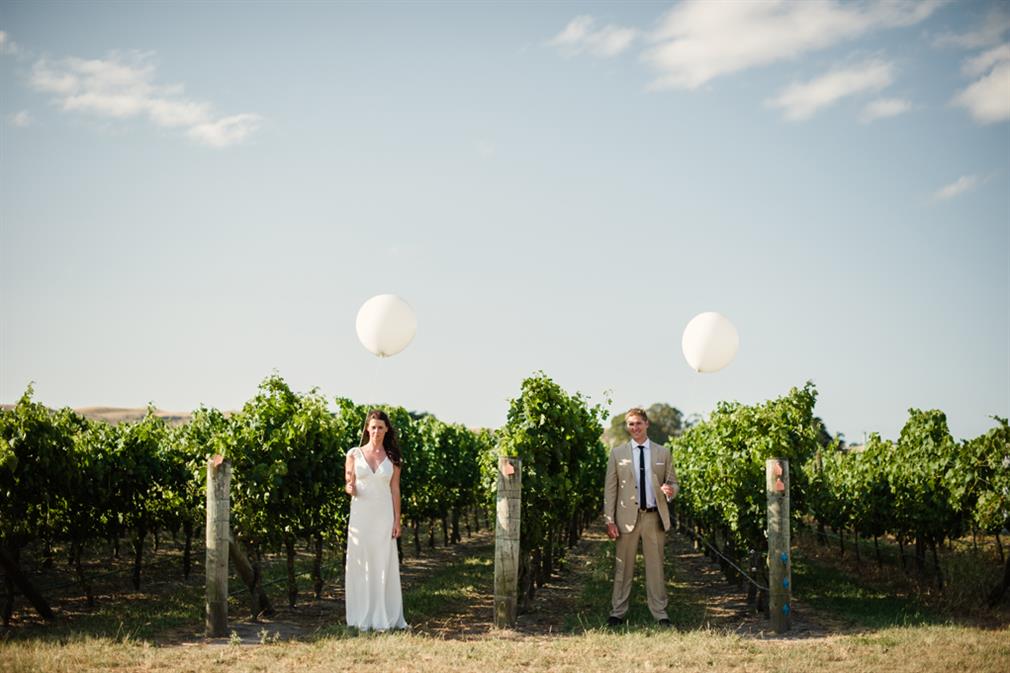 A Stunning Summer Winery Wedding in White from Meredith Lord Photography