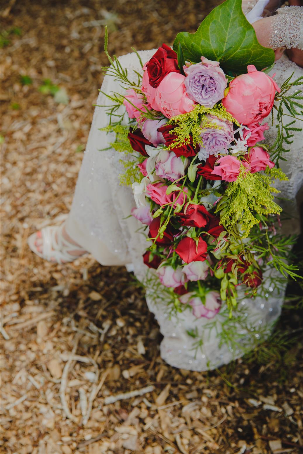 Trailing Bouquet - An Elegant Spring Vintage Wedding