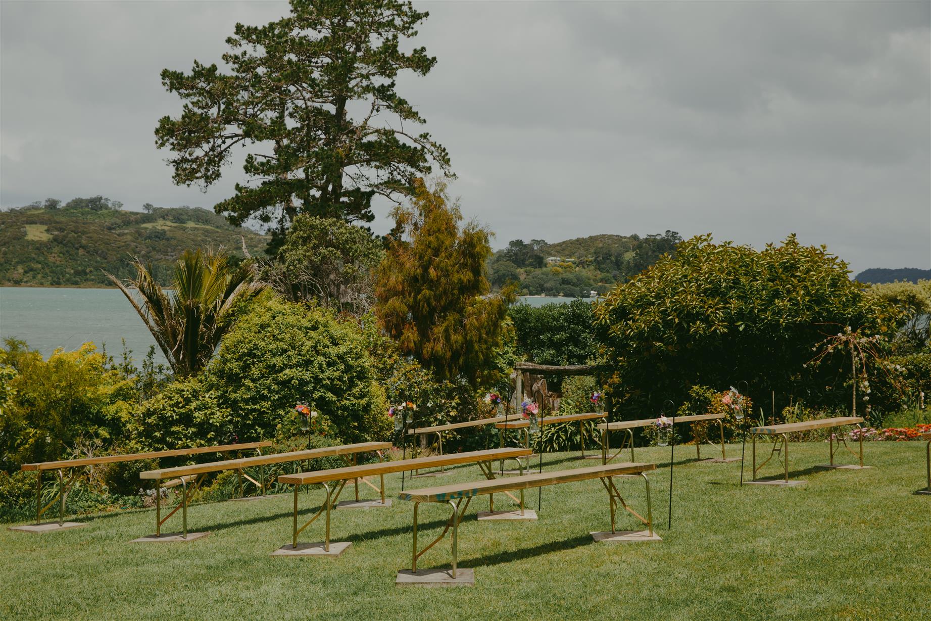 Wedding Ceremony With a View - An Elegant Spring Vintage Wedding