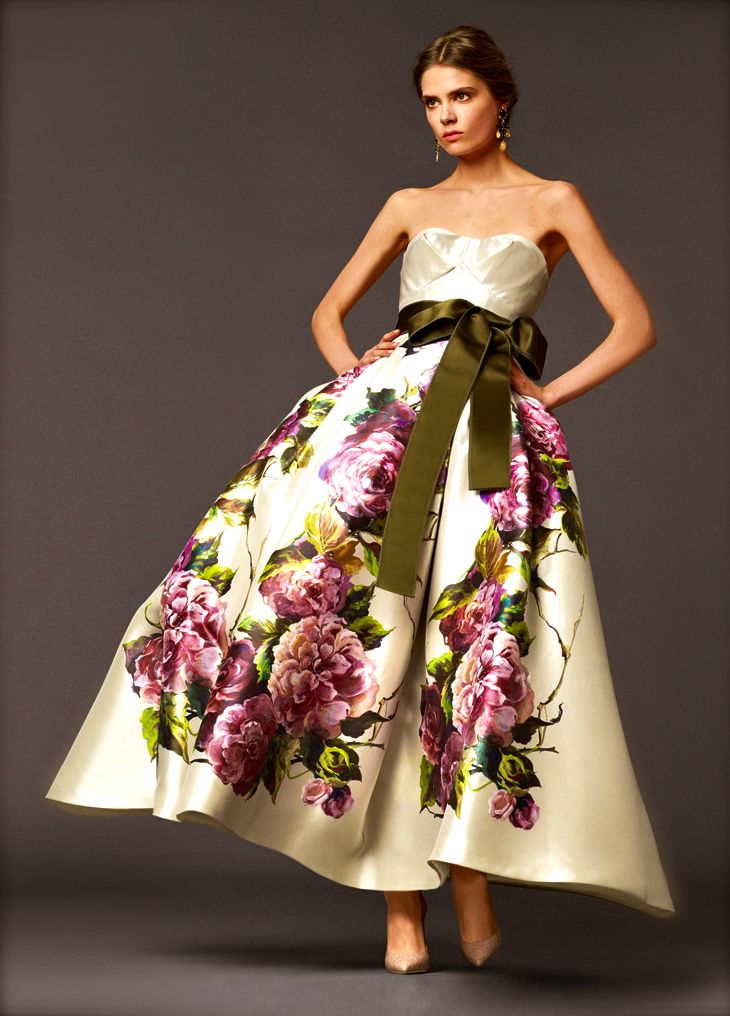 20 Floral Wedding Dresses That Will Take Your Breath Away - Dolce & Gabanna