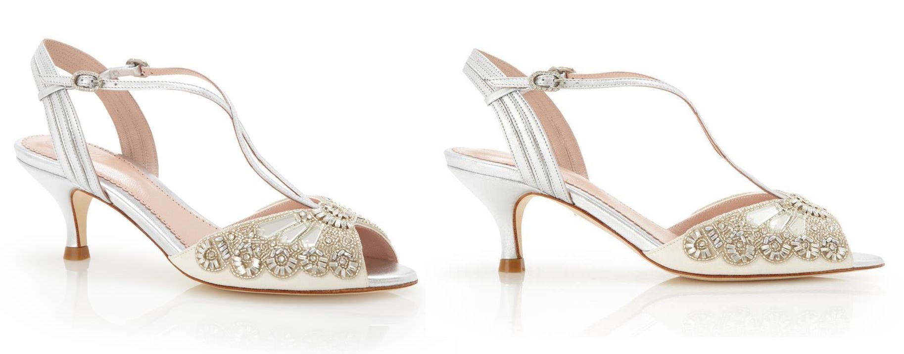 Stunning New Spring 2015 Bridal Shoes from Emmy London - Ella Silver