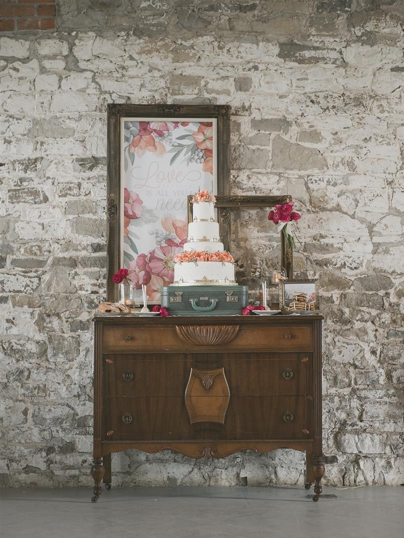 Vintage Dessert Table - Romantic , Edwardian Inspired Vintage Wedding Ideas