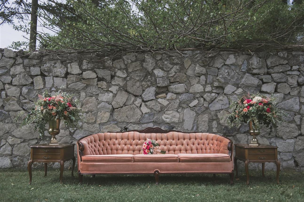 Vintage Wedding Furniture  - Romantic , Edwardian Inspired Vintage Wedding Ideas