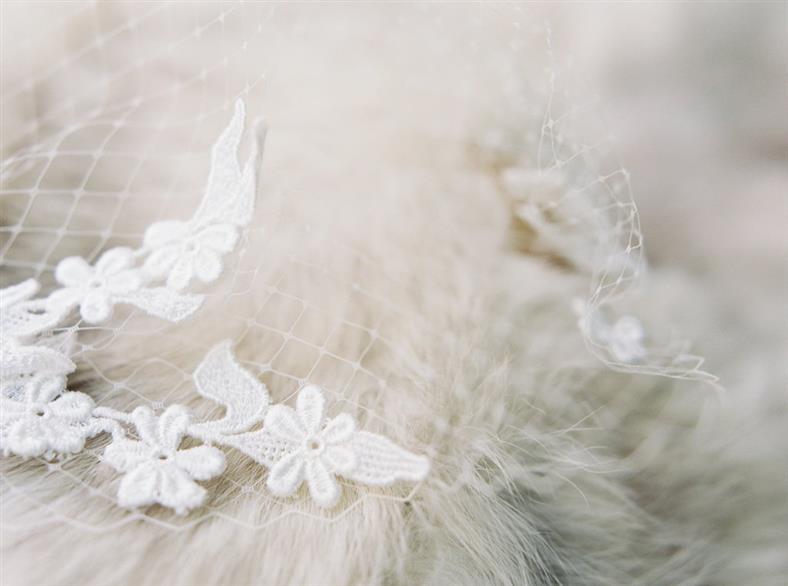 Bridal Accessories - A Stylish Modern-Vintage Blush & Gold Wedding Inspiration Shoot