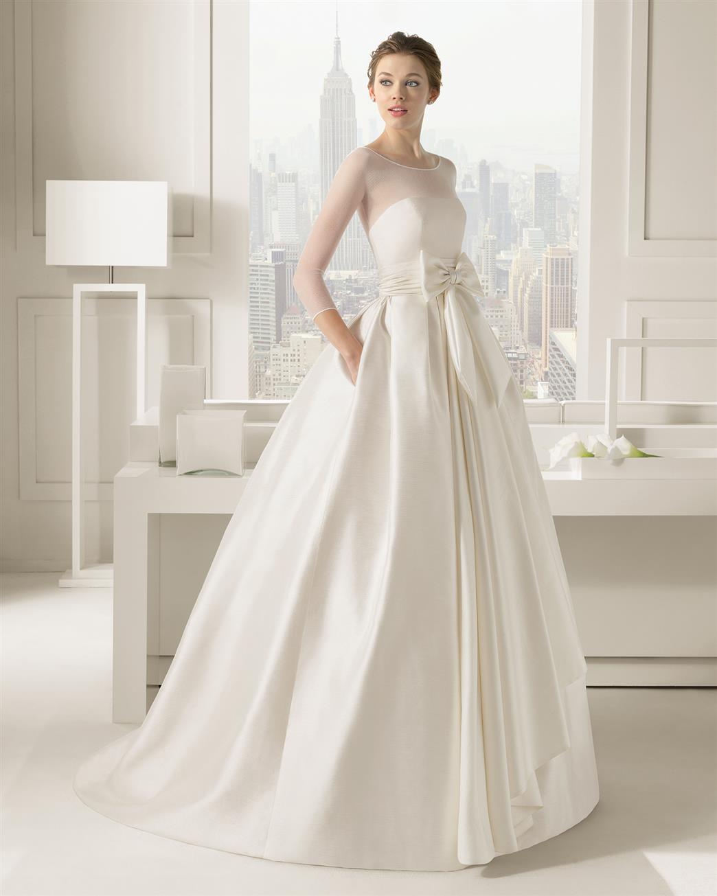 Long Sleeve Wedding Dress from Rosa Clara 2015 Collection - Segovia
