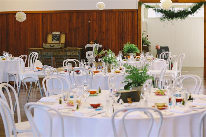 Vintage Wedding Reception - A 1950s Inspired Woodland Wedding